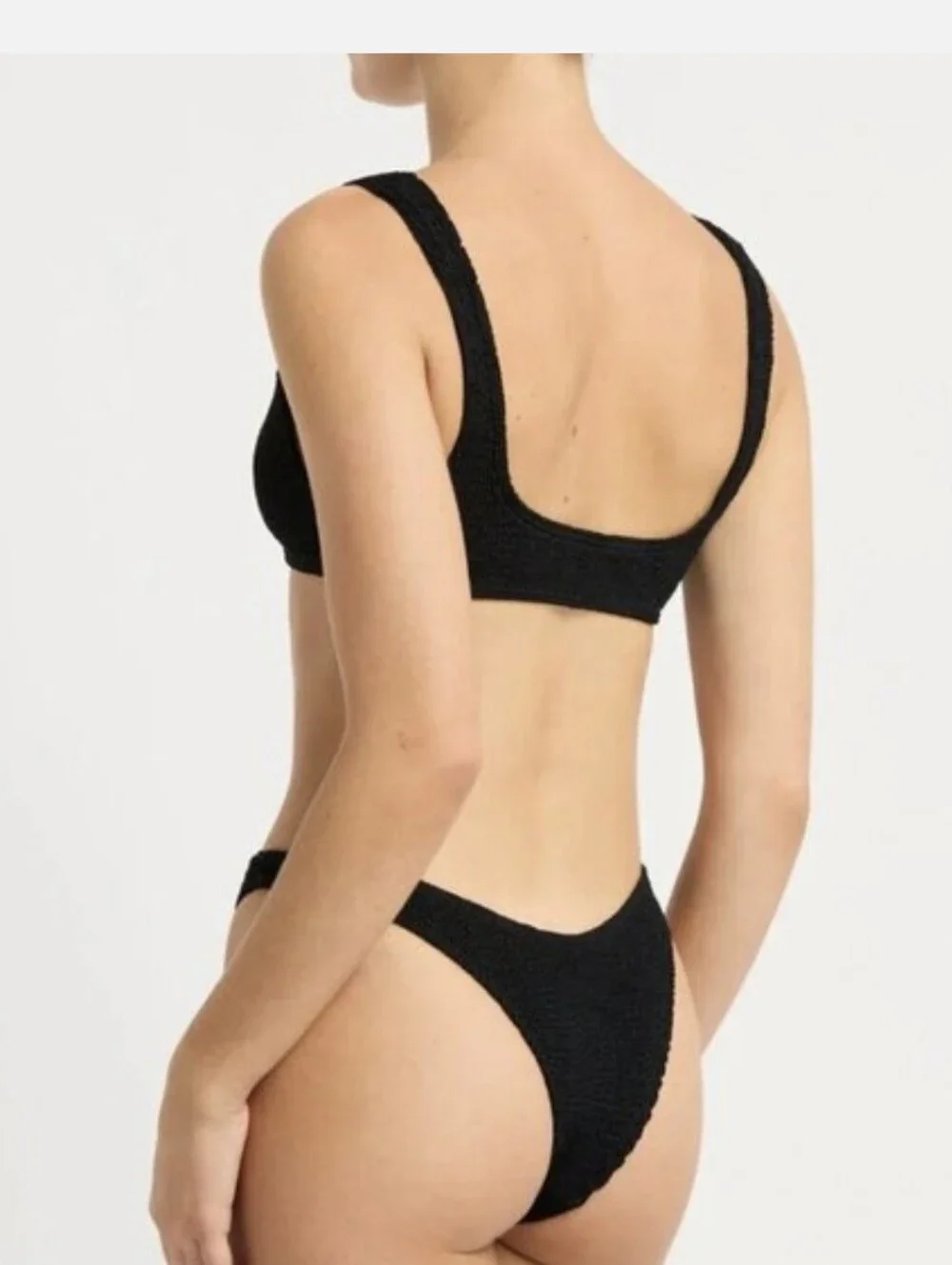 NWT Black Bond -Eye BIKINI SET 🖤 Scout Top 🖤Scene bottom 🖤 ONE SIZE NEW - Picture 8 of 10